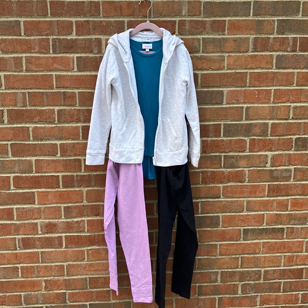 EUC Sz 6/7 Girls 4 pc Puma Lularoe Falls Creek Rare Editions bundle
